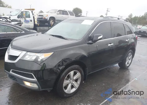 2012 Acura Mdx Technology Package from USA, damaged, VIN 2HNYD2H42CH533195